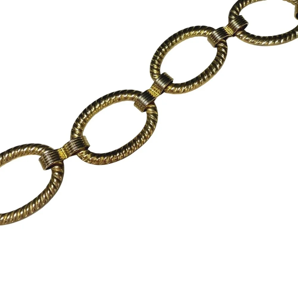 Nine & Company‎ Gold Chain Link Belt Adjustable 32